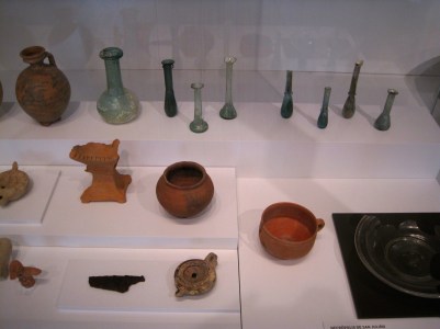 Ceramica y cristal romano, museo de MÁLAGA