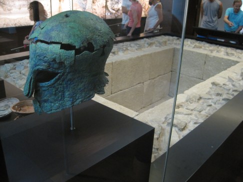 Tumba del guerrero, museo de malaga