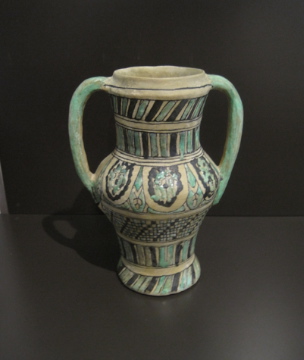 Jarra ceramica arabe, Museo de Málaga